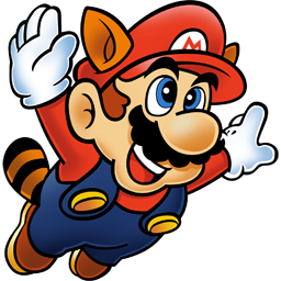 Racoon Mario Icon 256x256 png